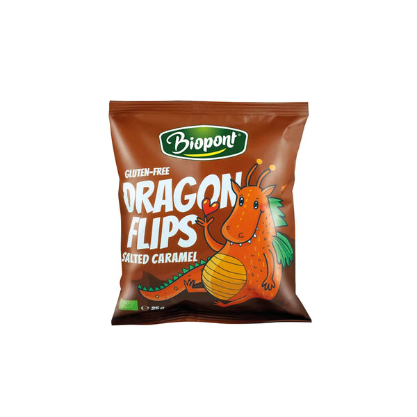 BIOP Corn Flips Salted Caramel 25g - Live Well