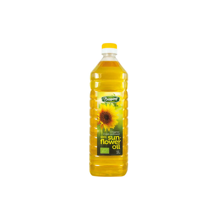 BIOP Cold Pressed Organic Sunflower Oil 1L - Live Well