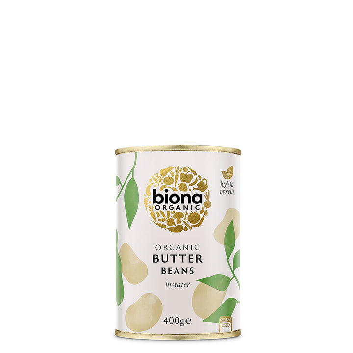 BN Organic Butter Beans 400g - Live Well