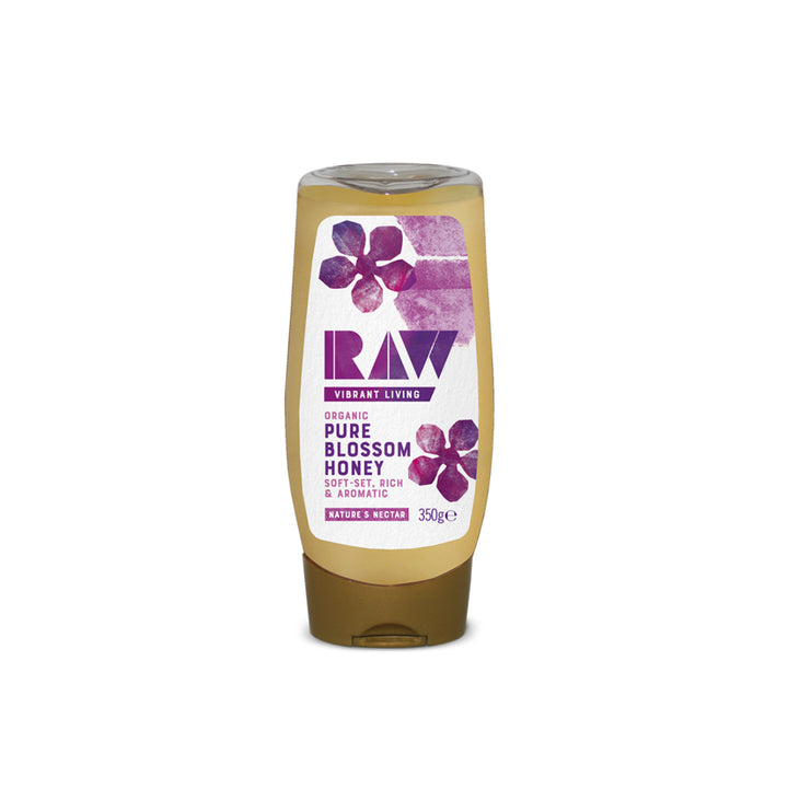 BN RAW Pure Blossom Honey Squeezy 350g - Live Well