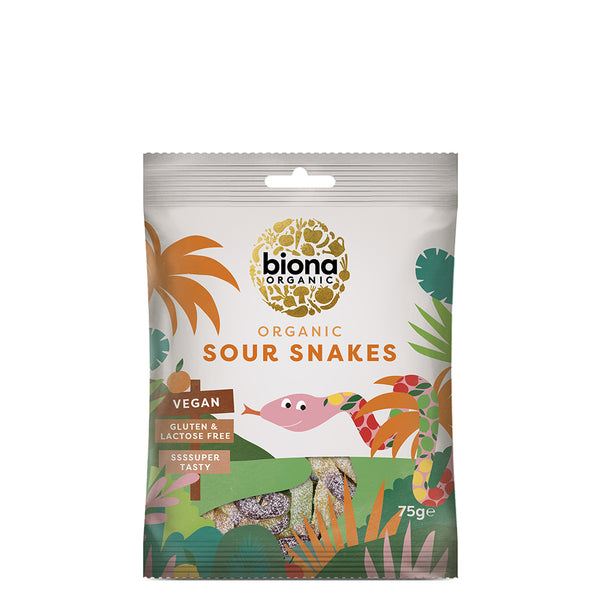 BN Sour Snakes 75g - Live Well