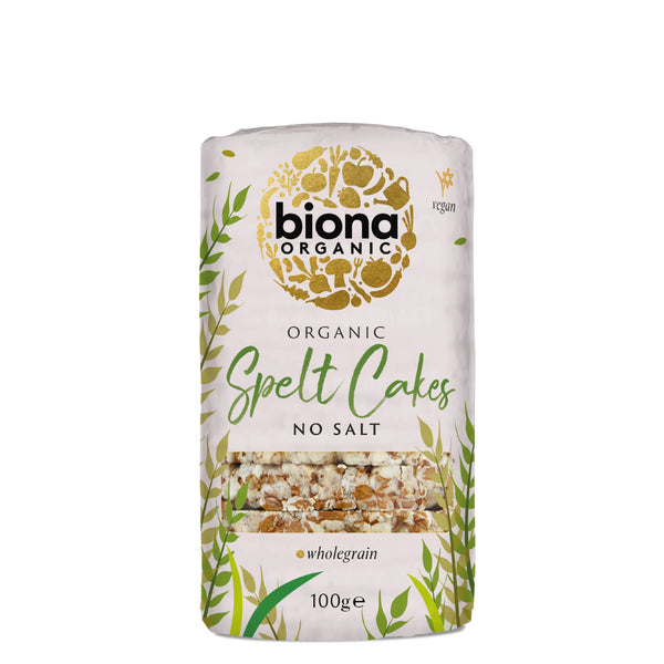 BN Spelt Cakes without Salt 100g - Live Well