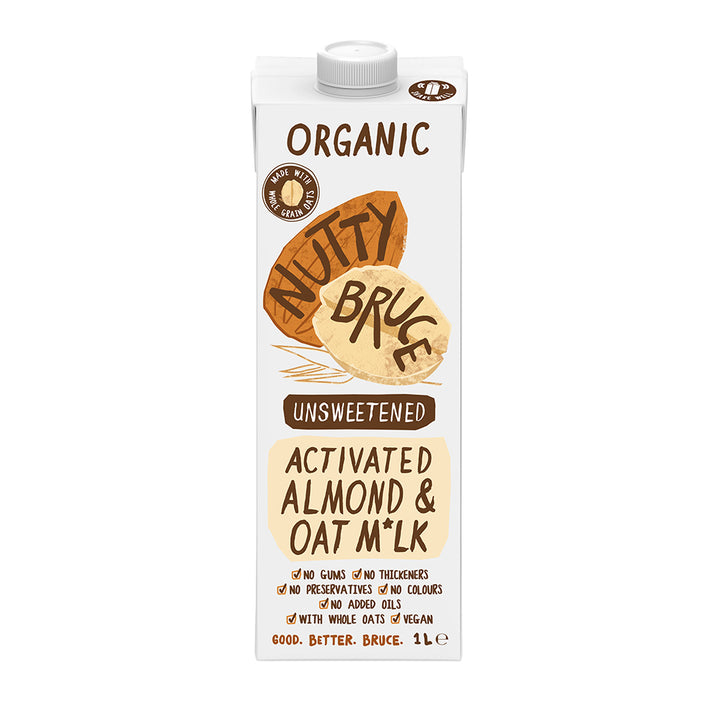 BR Activated Unsweetened Almond & Oat M*lk - Live Well