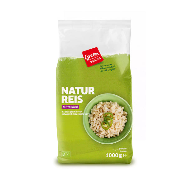 BT Brown Rice Medium Grain 1Kg - Live Well