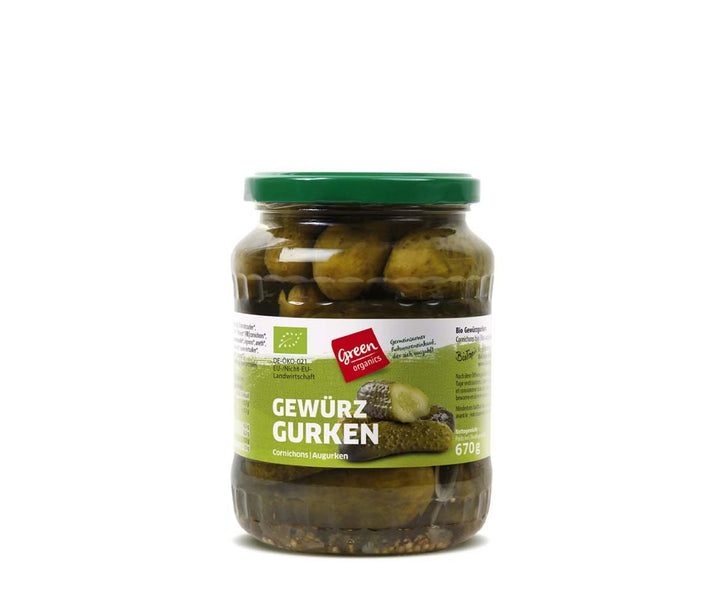 BT Sour Cucumbers in jar 680g - Live Well