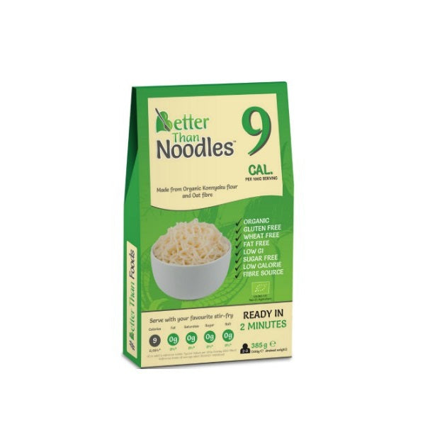 Better Than Noodles Organic Konjac Noodles 385g - Live Well