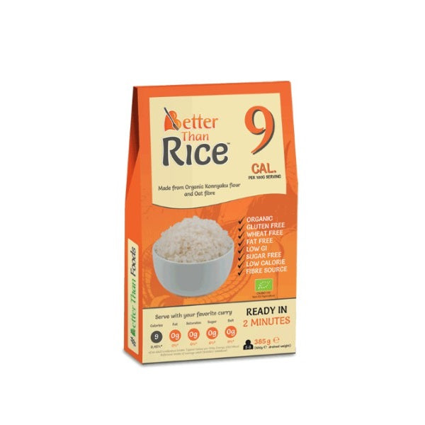 Better Than Rice Organic Konjac Rice 385g - Live Well