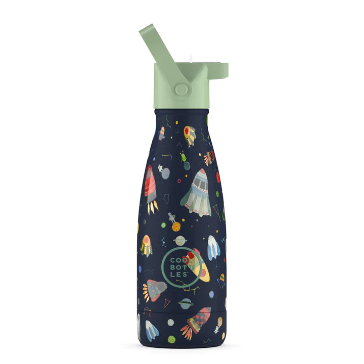 CB Insulated Kids Bottle - Space Rockets 260ml - Live Well