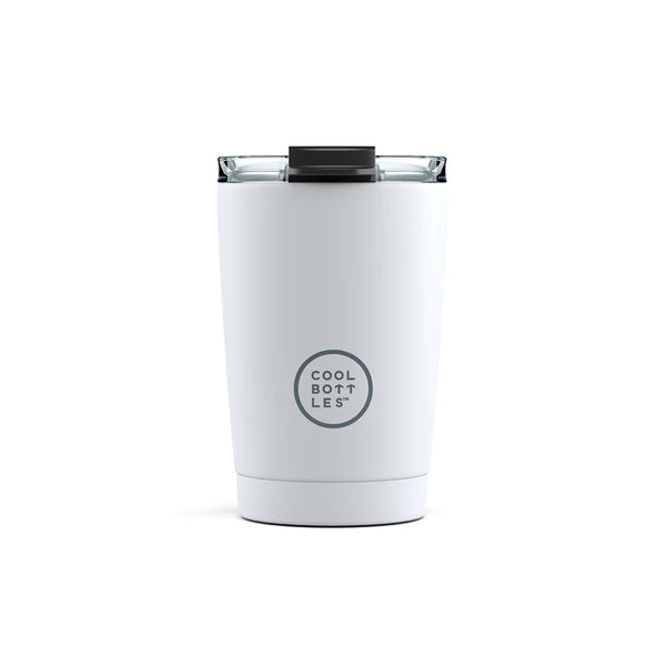 CB Insulated Tumbler - Mono White 330ml - Live Well