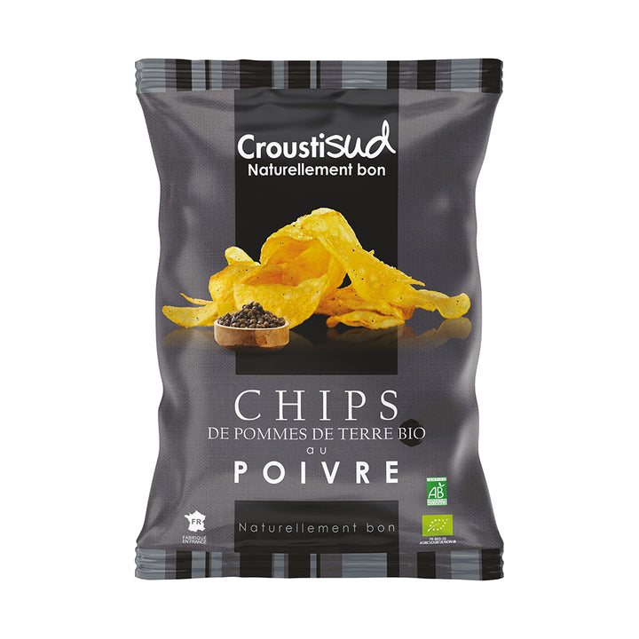 CS Potatoes with Black Pepper Crisps 100g - Live Well