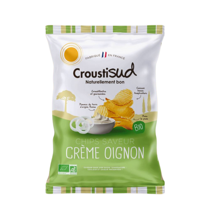 CS Potato Crisps Cream Onion 100g - Live Well