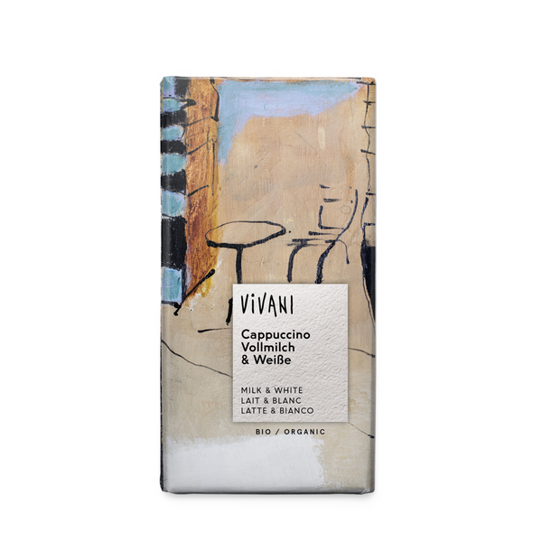 Vivani Cappuccino Chocolate 100g - Live Well