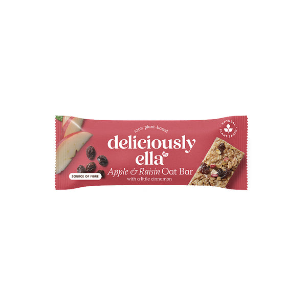 DE Apple & Raisin Oat Bar 50g - Live Well