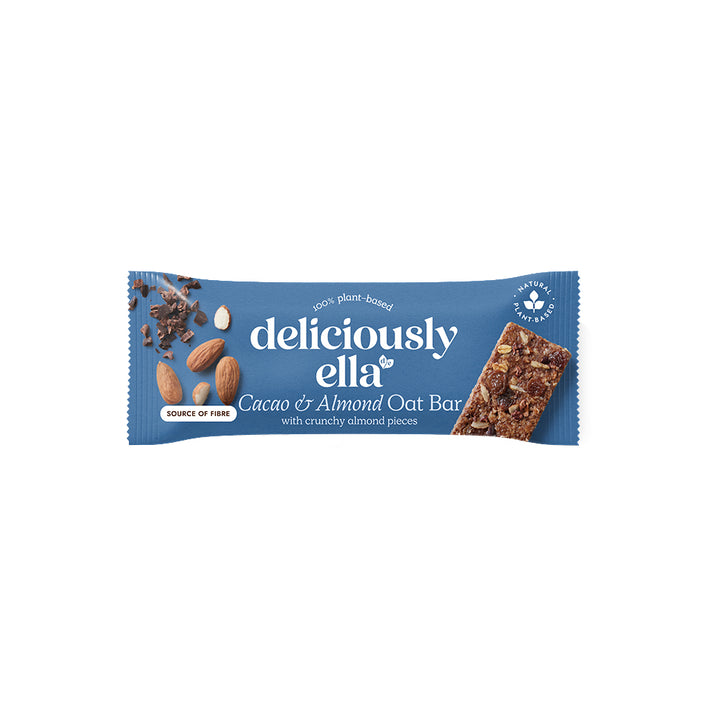 DE Cacao & Almond Oat Bar 50g - Live Well