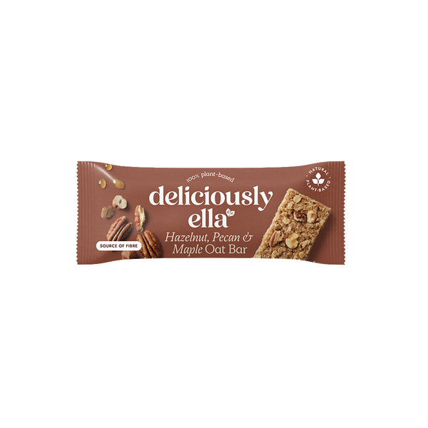 DE Hazelnut, Pecan & Maple Oat Bar 50g - Live Well