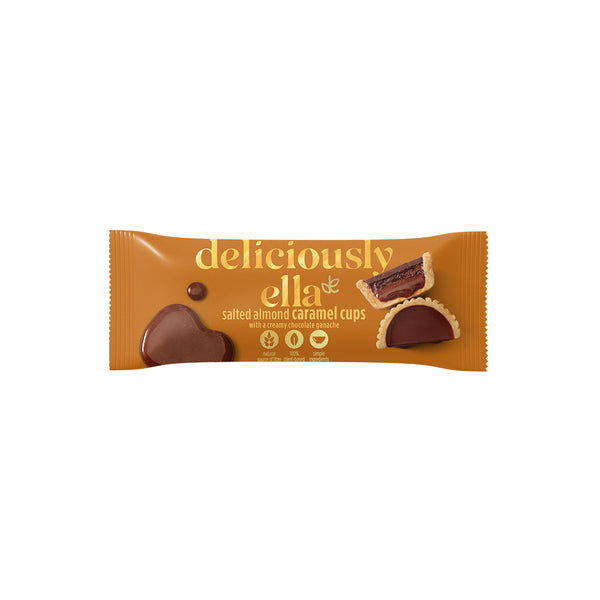 DE Salted Almond Caramel Cups 36g - Live Well