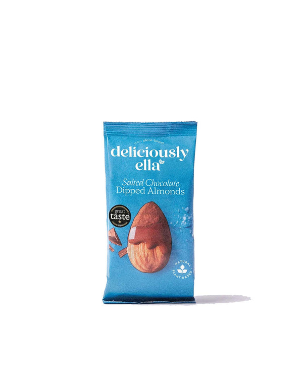 DE Salted Chocolate Dipped Almonds 27g - Live Well