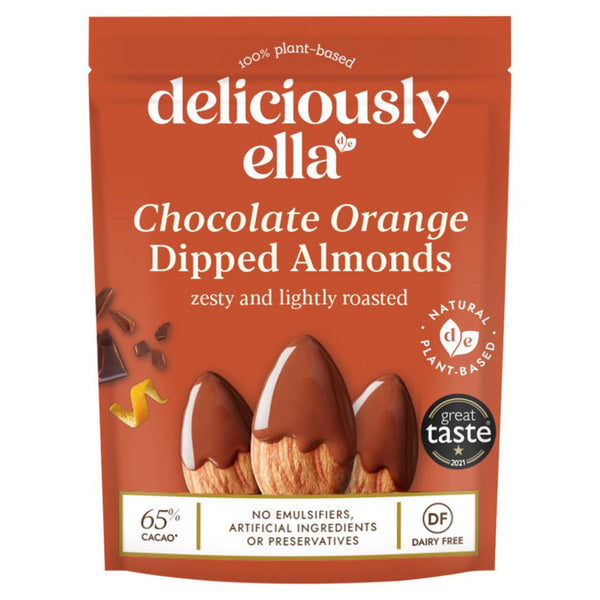 DE Chocolate Orange Dipped Almonds 81g - Live Well