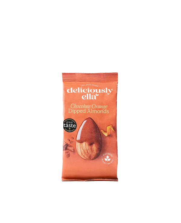 DE Chocolate Orange Dipped Almonds 90g - Live Well