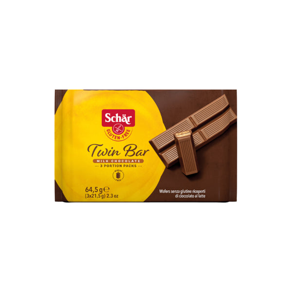 DSC Gluten Free Chocolate Twin Bar 64.5g - Live Well