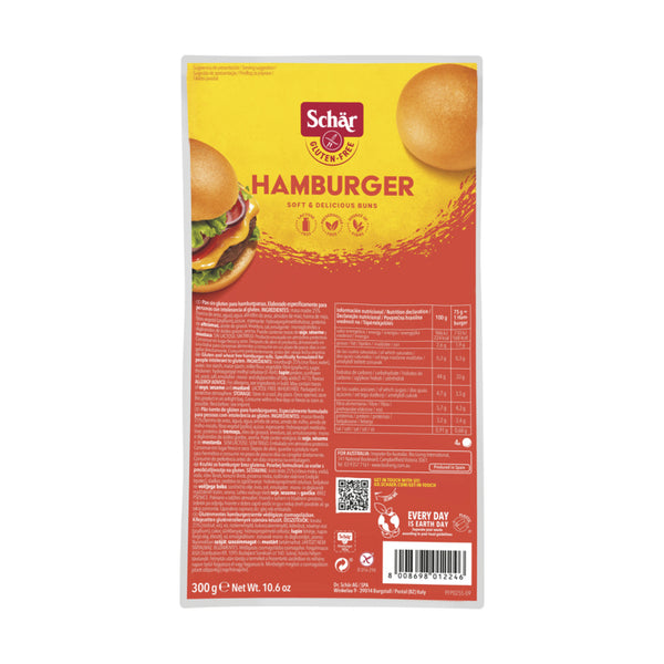 DSC Gluten Free Hamburger Buns 300g - Live Well