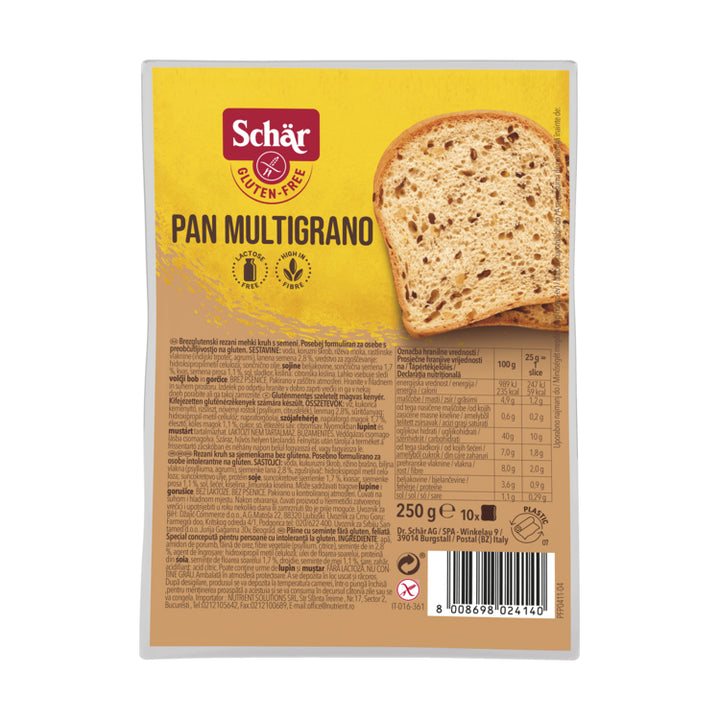 DSC Pan Multigrano 250g - Live Well