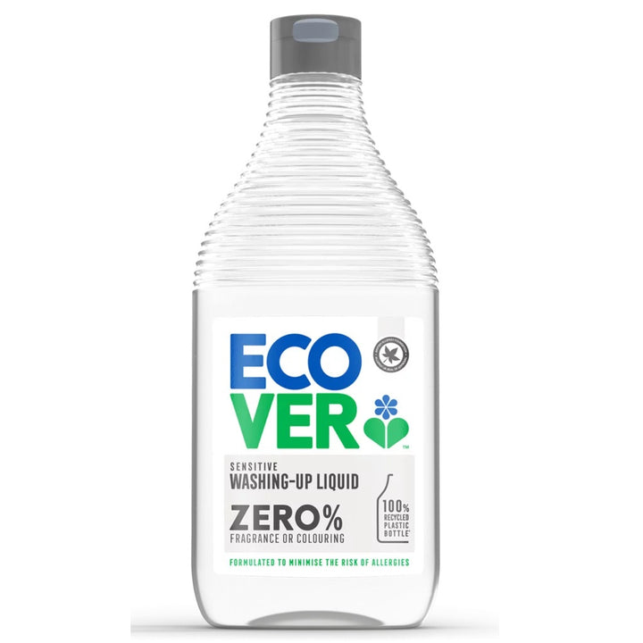 Ecover Washing Up Zero 450ml - Live Well