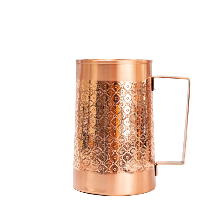 FL Copper Jug Mosaic 1500ml - Live Well