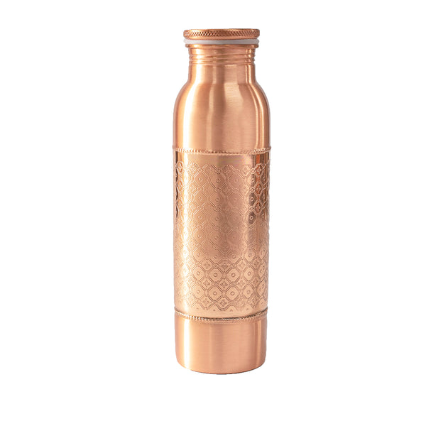 FL Copper Bottle Mosaic - 900ml - Live Well