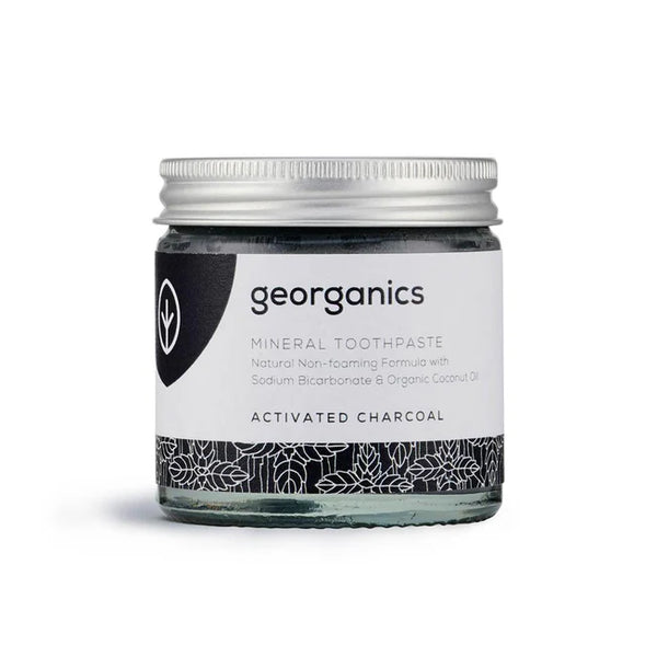 GO Natural Toothpaste - Activated Charcoal 60ml - Live Well