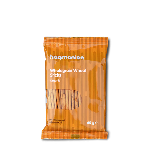 HRM Wholegrain Wheat Sticks w Himalayan Salt 60g - Live Well