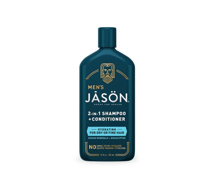 JS Mens 2in1 Hydrating Shamp Cond 355ml - Live Well