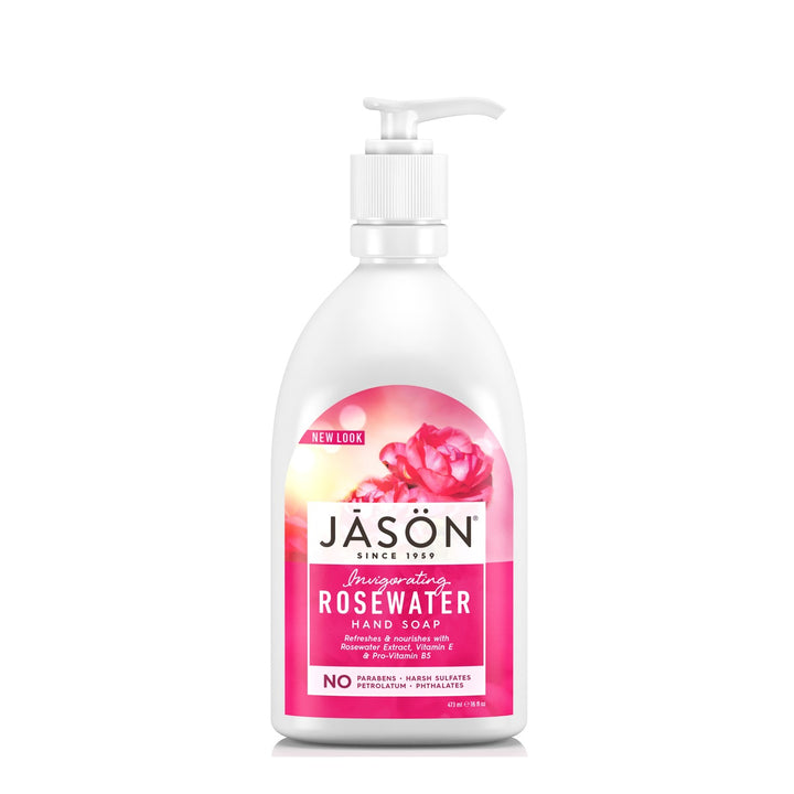 JS Rosewater Hand Soap 473ml - Live Well