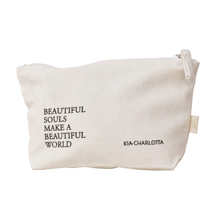 KCH Beauty Bag - 100% Organic Cotton - Live Well