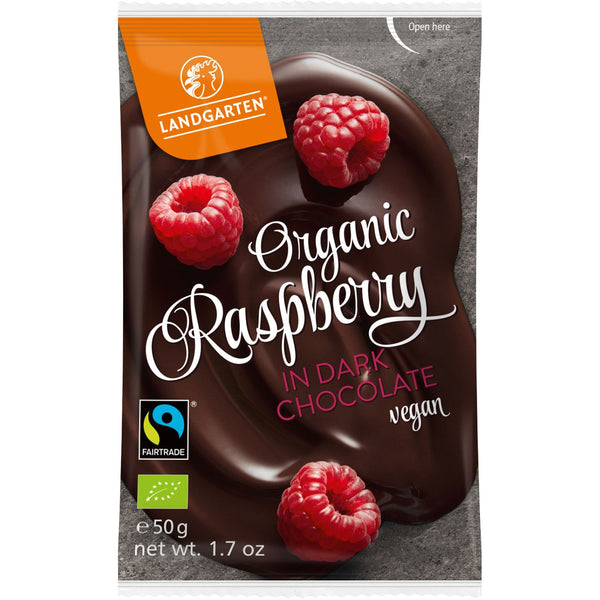 LG Raspberry in Dark Chocolate 50g - Live Well