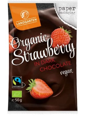 LG Strawberry in Dark Chocolate 50g - Live Well