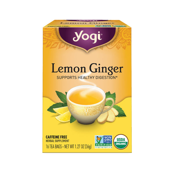 YT Lemon Ginger Tea 16tb - Live Well