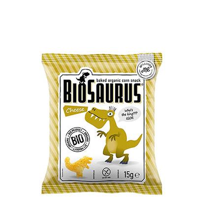 MC Biosaurus Corn Snack Cheese 15g - Live Well