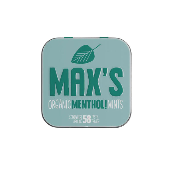 MAX Organic Menthol Mints 35g - Live Well