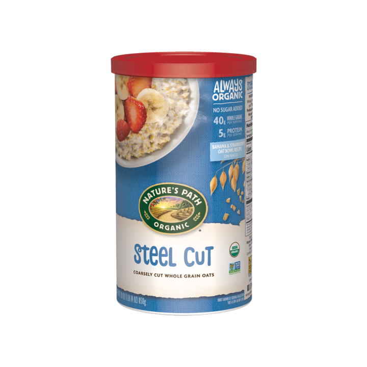 NP Hot Oatmeal - Steel Cut Organic Oats 850g - Live Well