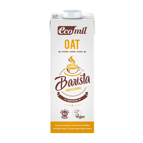 EcoMil Barista Oat Sugar Free 1L - Live Well