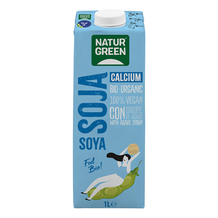 NaturGreen Soya Drink - Calcium 1L - Live Well