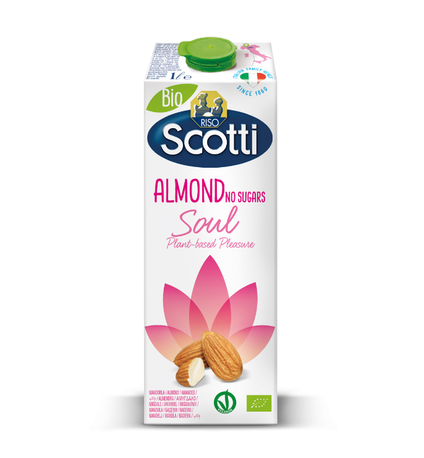 Riso Scotti Almond Sugar free Drink 1L
