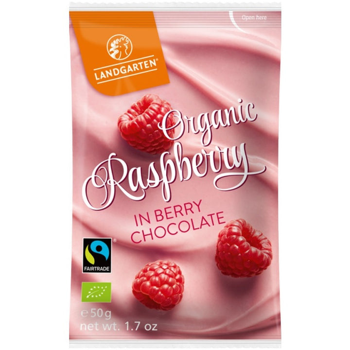 LG FT Raspberry in Berry Chocolate 50g - Live Well