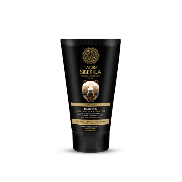 SIB Men Awakening Face Washing Gel Bear Hug 150ml - Live Well