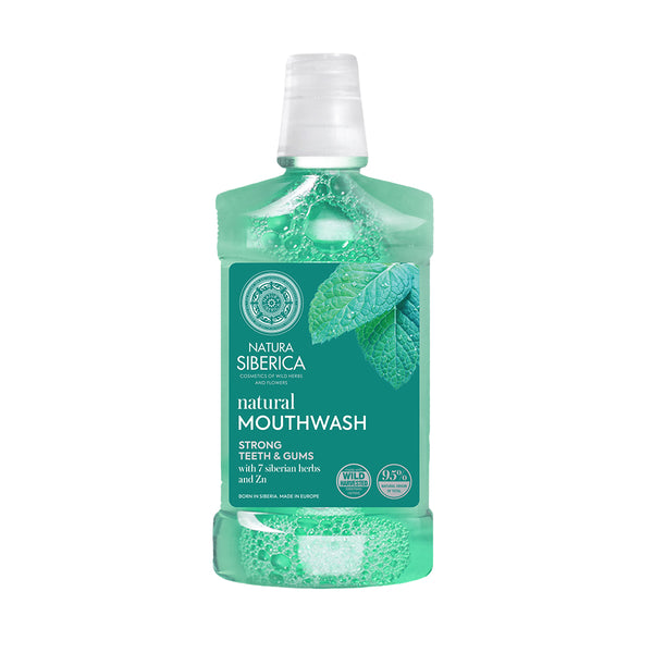 SIB Natural Mouthwash w 7 Siberian Herbs & Zinc 520ml - Live Well