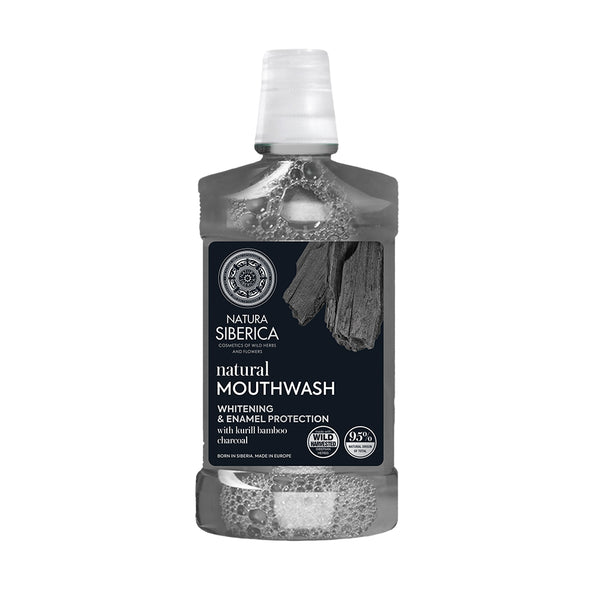 SIB Natural Mouthwash with Bamboo Charcoal 520ml - Live Well