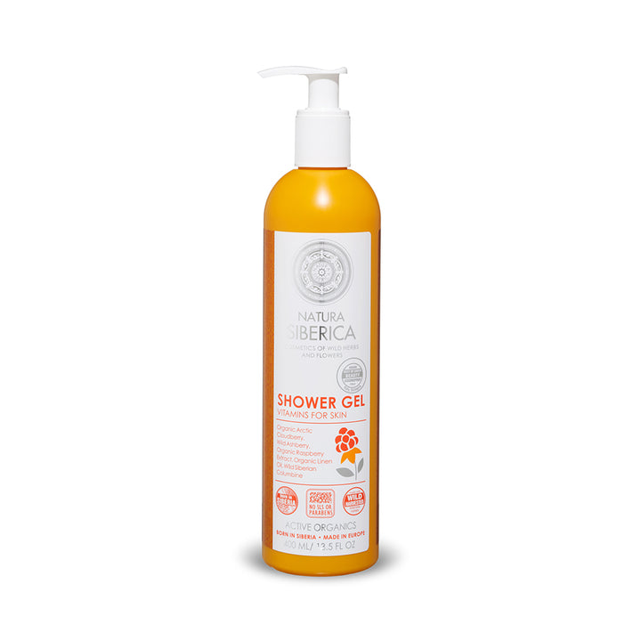 SIB Shower Gel Vitamins for Skin 400ml - Live Well