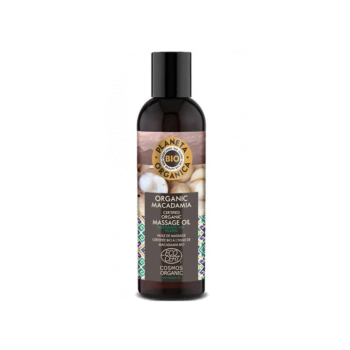 SIB PO Organic Macadamia Natural Body Massage Oil 200ml - Live Well