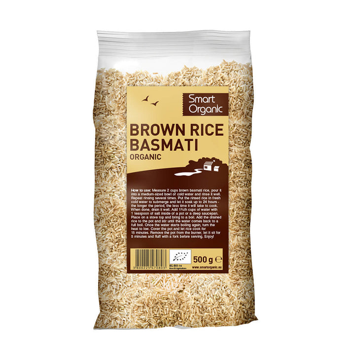 SO Basmati Brown Rice 500g - Live Well